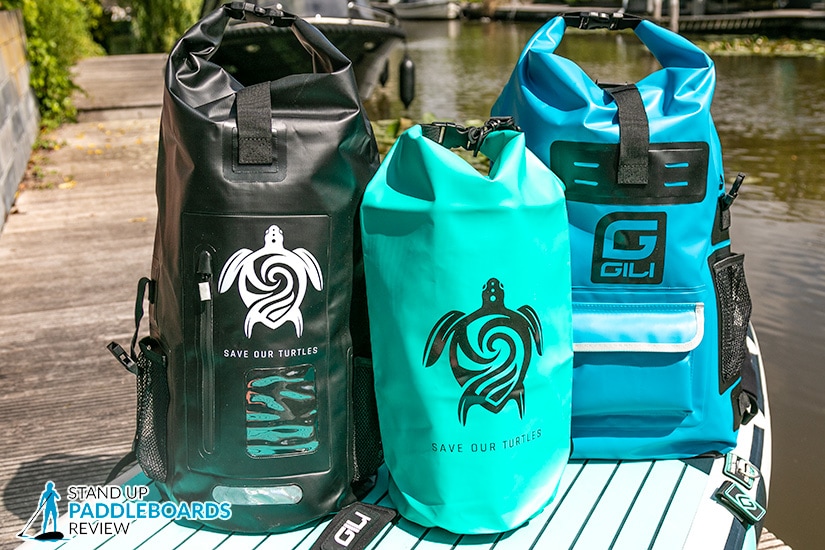 paddle board dry bags are among the best paddle boards accessories that keep your clothes phone and camera dry