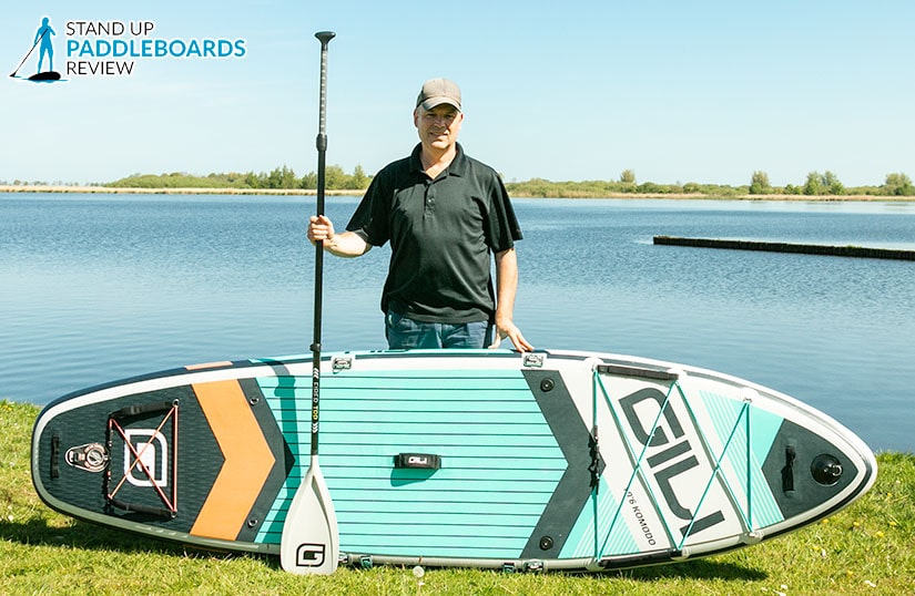 gili komodo 106 paddle board is another great beginner paddleboard that needs to be on our list of paddle boards for beginners
