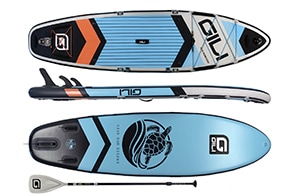 Gili Komodo paddle board is the best budget extra wide paddle board