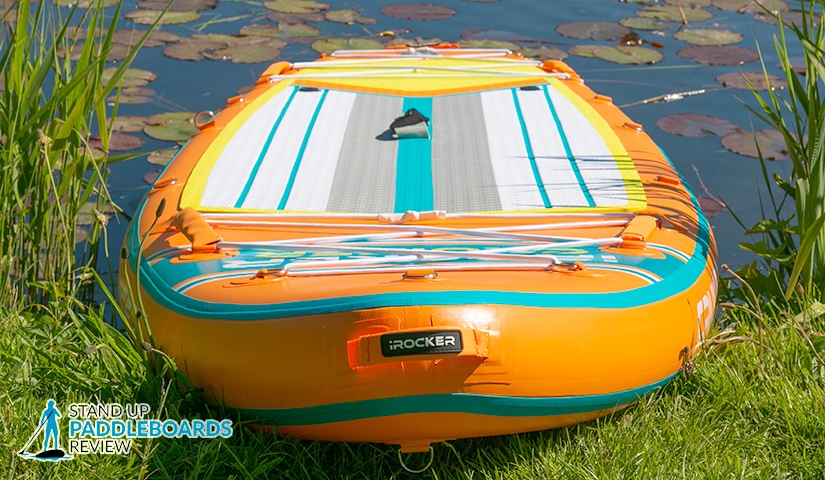 irocker cruiser sup board - wide paddle board